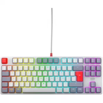 CHERRY K4V2 RGB Tenkeyless mechaninė žaidimų klaviatūra, prancūziškas išdėstymas, 68 klavišai, laidinė