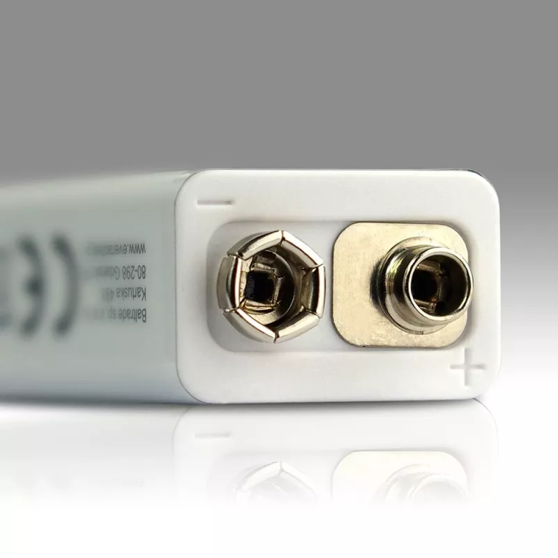 Įkraunama baterija everActive 6F22/9V Li-ion 550 mAh su USB TYPE C