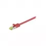 Wentronic GoobayCat.7 Raw Cable Patch Cable, S/FTP (PiMF), Raudona, 20 m - LSZH Halogen-Free, Varis, RJ45 Kištukas (91661)