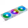 PHANTEKS D30-140 140mm ARGB korpuso ventiliatoriai balti 3 vnt. pakuotė