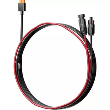 Laidas EcoFlow LMC4-XT60I-2.5M saulės kolektoriams, XT60i jungtis, 2,5 m, juoda/raudona