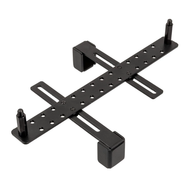 Laikiklis vaizdo plokštei Lian Li GB-002 Plieninis Universalus 128,4 mm x 104 mm, juodas, palaiko 2 GPU
