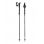 Trekkingo lazdos Leki Sherpa FX reguliuojamos 120–140 cm, juodos