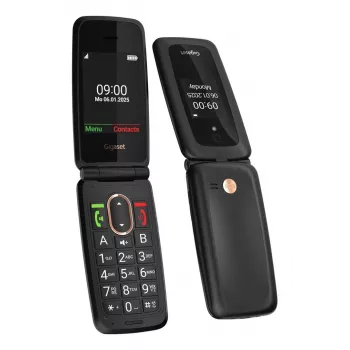 Gigaset GL795 7.11 cm (2.8 inch) 142 g 48MB Juodas senjorų telefonas