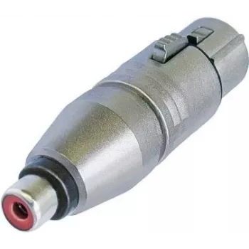 Neutrik NA2FPMF – garso adapteris – XLR3 (M) į RCA (M) (NA2FPMF)