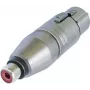 Neutrik NA2FPMF – garso adapteris – XLR3 (M) į RCA (M) (NA2FPMF)