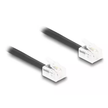 Telefono laidas DeLOCK 90202 2 m Juodas