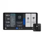 Sieninis valdymo skydelis Shelly Wall Display X2 WiFi/BLU juodas su H&T – Dvigubas valdymo pultas