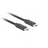 USB-C kabelis M/M 3.1 gen 2 0,5 m 10 Gb/s PD 100 W juodas