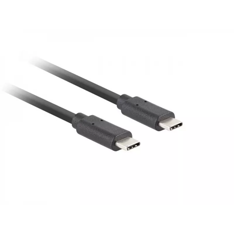 USB-C kabelis M/M 3.1 gen 2 0,5 m 10 Gb/s PD 100 W juodas