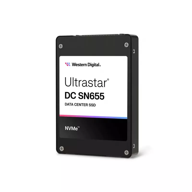 Vidinis U.3 SSD Western Digital Ultrastar DC SN655 15.36 TB (PCIe 4.0, NVMe 1.4b, 6800/3700 MB/s)