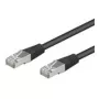 Wentronic Goobay CAT 5e Patch Laidas, F/UTP, Juodas, 20 m - CCA Vario Mišinys (68659)