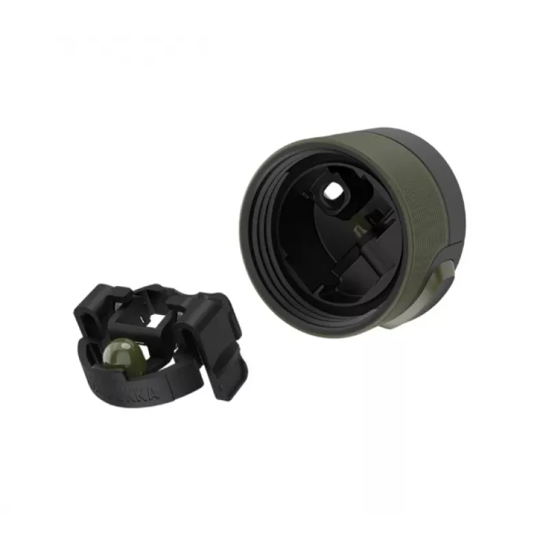 Termo puodelis Kambukka Etna Grip 500 ml, nerūdijančio plieno vakuuminis, sandarus, žalias, 7,1 cm skersmuo