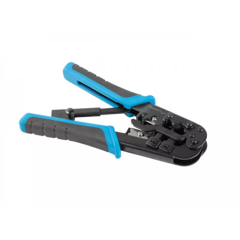 Crimping įrankis LANBERG NT-0201 RJ-45 jungtims, 180 mm, 315 g, juoda/mėlyna