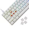 Laidinė mechaninė klaviatūra White Shark Shinobi-2 (GK-004211) — US išdėstymas, Red jungikliai, balta