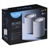 Cudy M3600 Dual-Band Wi‑Fi 7 tinklo sistema 2882 Mbit/s, 2 vnt. komplektas, 4 vidinės antenos, 3x LAN, 512 MB RAM, 2 GHz procesorius