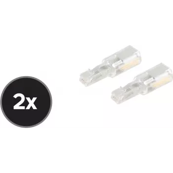 Kabelio apsauga nuo susisukimo ShiverPeaks 71216-W-SET2 – ragelio laido sukimo stabdiklis
