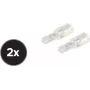 Kabelio apsauga nuo susisukimo ShiverPeaks 71216-W-SET2 – ragelio laido sukimo stabdiklis