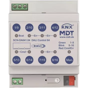 MDT technologies DALI Control 64 šliuzas 4TE, REG SCN-DA641.04