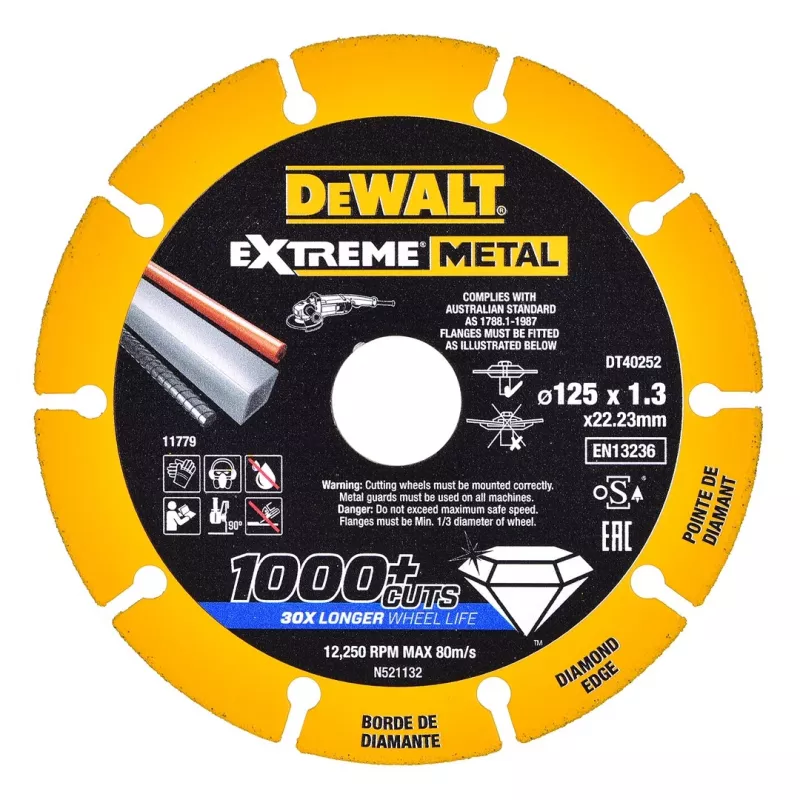 DeWALT DCG405P3 belaidis kampinis šlifuoklis 18V (DCG405P3-QW)