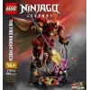LEGO konstruktorius NINJAGO 71846 Fire Knight Mech, 996 dalių, 2 minifigūrėlės, judamos galūnės, 260 mm aukštis