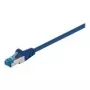 Wentronic Goobay CAT 6a Patch Laidas, S/FTP (PiMF), Mėlynas, 5 m - LSZH Halogen-Free, Varis (93812)