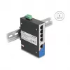 Ethernet Switch DELOCK 80162 – 5 prievadų Gigabit RJ45 montavimui ant DIN bėgelio