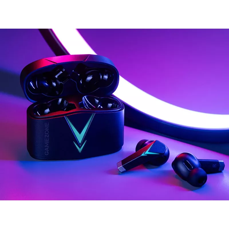 Ausinės Tracer GAMEZONE T6 PRO belaidės TWS į ausį