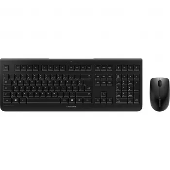 CHERRY DW 3000 belaidė klaviatūra su pele, RF, QWERTZ, juoda