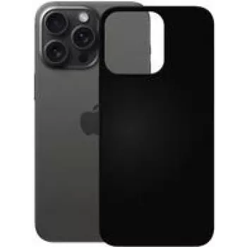 PEDEA Soft TPU dėklas, skirtas iPhone 15 Pro, juodas (50160977)