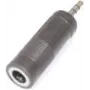 e+p GS 32 3,5 mm stereo (M) – 6,35 mm stereo (F) juodas adapteris