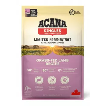 ACANA Singles Grass-Fed Lamb sausas šunų ėdalas 6 kg