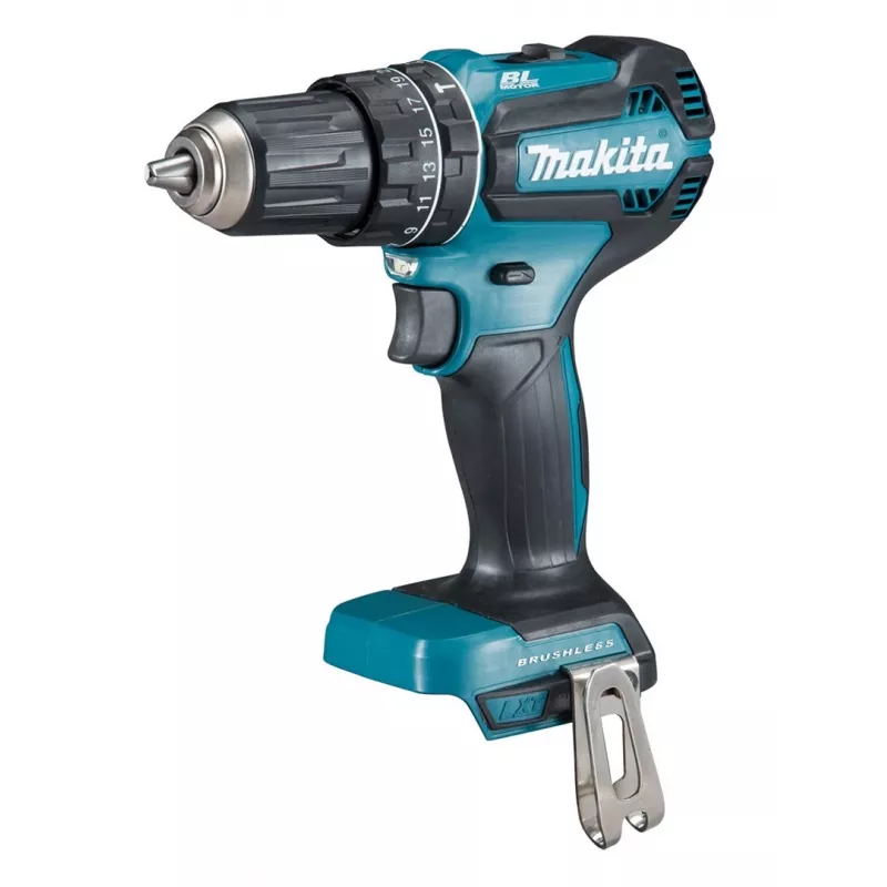 Gręžtuvas Makita DHP485Z, be rakto, 1,1 kg, juoda, mėlyna