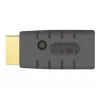 Adapteris HDMI (Kištukas) > HDMI (Lizdas), EDID emuliatorius (juodas)