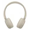 Ausinės JVC HA-S59W belaidės ir laidinės, lankelis, muzika/kasdien, USB Type-C, Bluetooth, smėlio spalvos