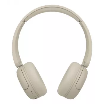 Ausinės JVC HA-S59W belaidės ir laidinės, lankelis, muzika/kasdien, USB Type-C, Bluetooth, smėlio spalvos