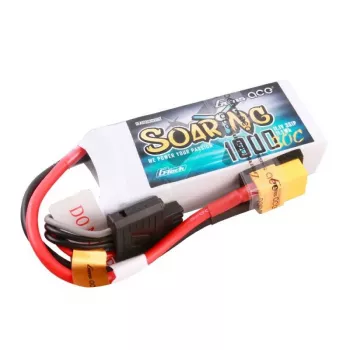 Gens ace Soaring 1000mAh 11.1V 30C 3S1P LiPo akumuliatorius