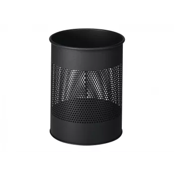 Šiukšliadėžė Durable 331058 15 L apvali metalinė antracitinė