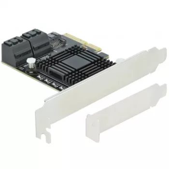 SATA PCI Express x4 kortelė DeLOCK 5 prievadų Low Profile