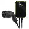 Krovimo stotelė elektromobiliams Green Cell EV14 22 kW juodas aliuminis sieninis