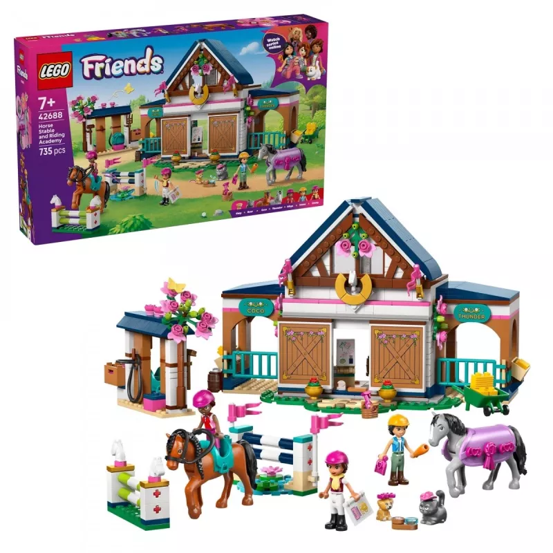 LEGO Friends 42688 Arklidė ir jojimo akademija