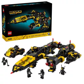 LEGO ICONS 10355 Blacktron Renegade konstruktorius