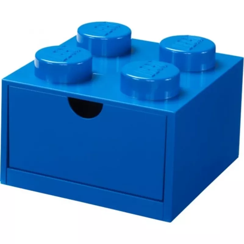 LEGO dėklas stalčiui 4, mėlynas, su smaigeliais