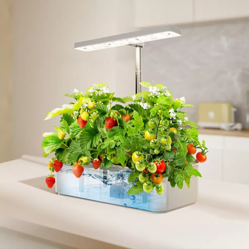GreenBlue GB133 išmanusis auginimo vazonas SMART pot, 4L, 12 augalų, pilno spektro LED