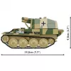 Konstrukcinis modelis Cobi SD.KFZ.138/1 Grille, 720 dalių, demonstracinis modelis