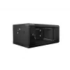 Sieninis tinklo stovas LANBERG WF01-6404-10B 4U 19 colių 600×450×285 mm IP20 juodas, 60 kg talpa