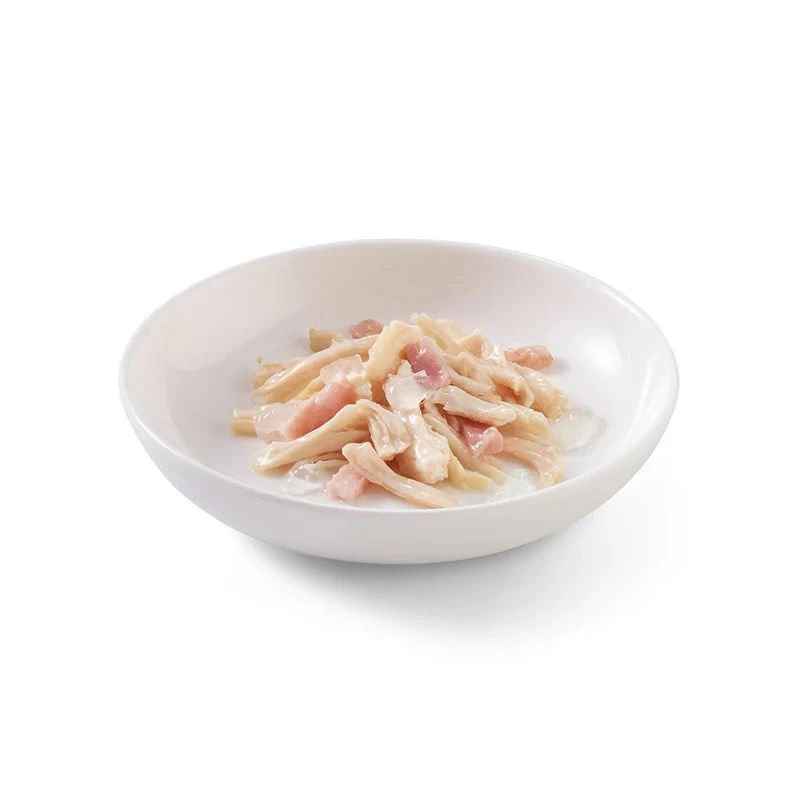 SCHESIR Vištienos filė su kumpiu drebučiuose - šlapias ėdalas katėms - 6x50g