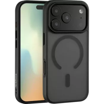 Renkforce iPhone 17 Pro juodas permatomas užpakalinis dangtelis Apple 17 (RF-6830726)