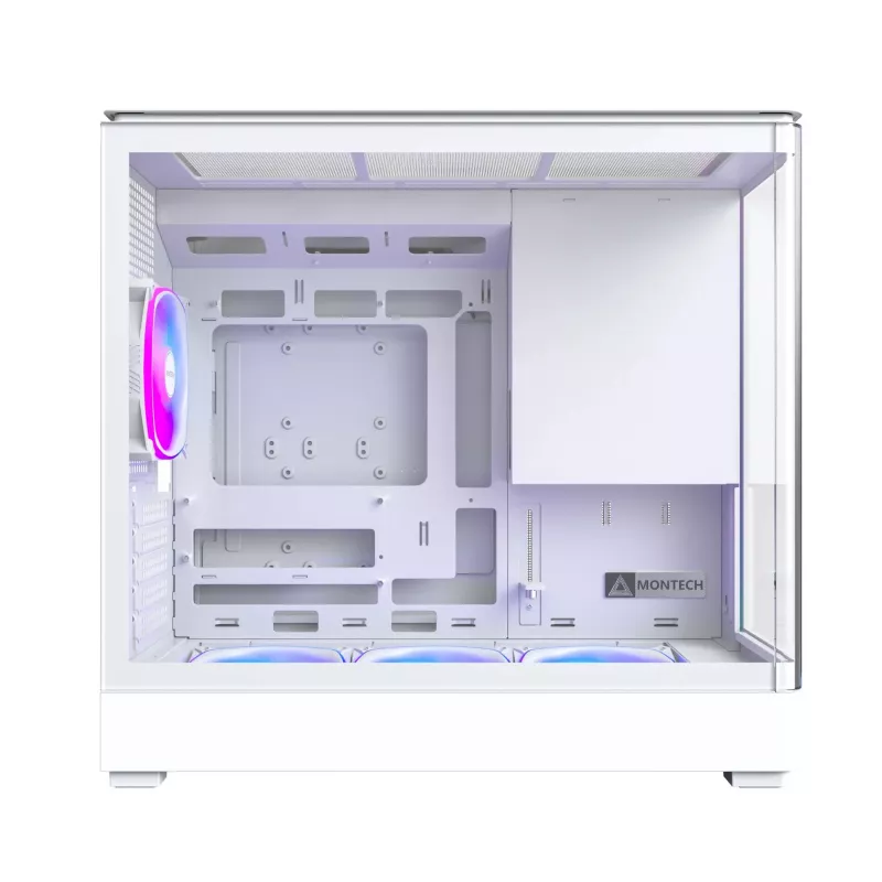 Korpusas Montech KING 15 PRO White – Micro ATX / Mini-ITX, Midi Tower