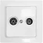 Eltako TV/RF dangtelio plokštė E-Design55 TV55E/2-wg (30055838)